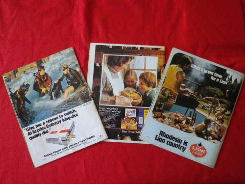 `ILLUSTRATED LIFE RHODESIA ` - 3 X MAGAZINES  - 1972, 1976, 1977                  (6522B)