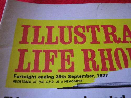 `ILLUSTRATED LIFE RHODESIA ` - 3 X MAGAZINES  - 1972, 1976, 1977                  (6522B)
