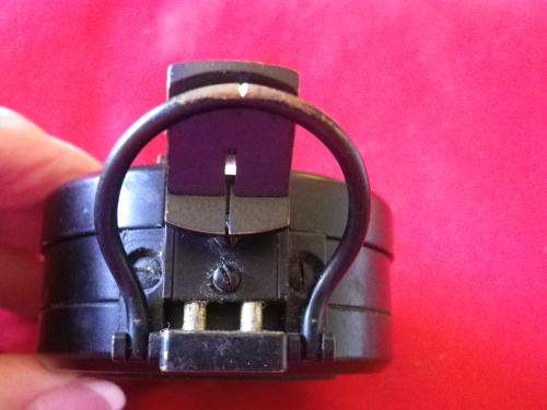 RHODESIAN BUSH WAR - PRISMATIC MARCHING COMPASS IN LEATHER CASE - MADE BARKER & SON UK - (6507)