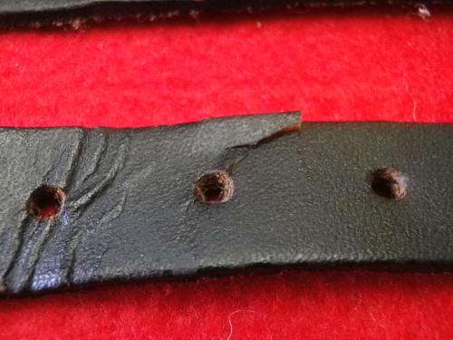 RHODESIAN LIGHT INFANTRY  STABLE BELT - MAX LENGTH 87CM / 34`  -     (7979)