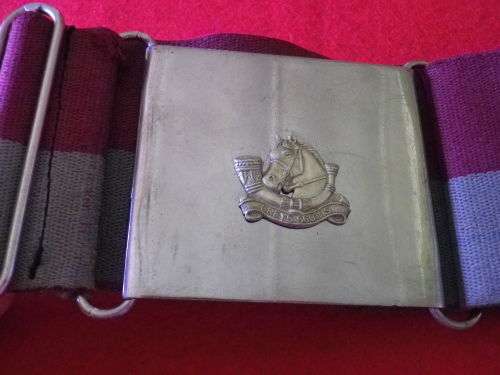 RHODESIA - GREY`S SCOUTS STABLE BELT   - MAX LENGTH 97CM / 38`     (7977)