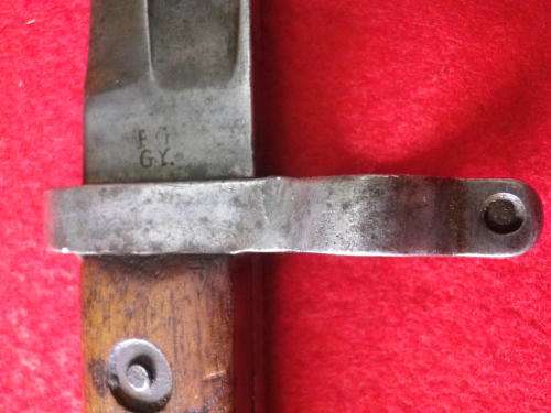 AUSTRIAN ARMY - MODEL 1886/88 BAYONET FOR MANNLICHER RIFLE - NO SCABBARD - BLADE LENGTH 24.2CM(4883)