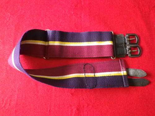 RHODESIAN PAY CORPS   STABLE BELT -  MAX LENGTH 79CM / 31`   (7993)