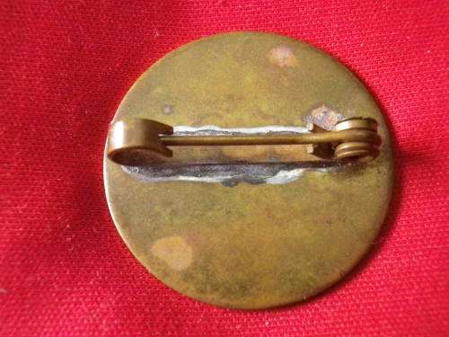 RHODESIA -  (FORT) VICTORIA MOTORING CLUB LAPEL BADGE   (8007)