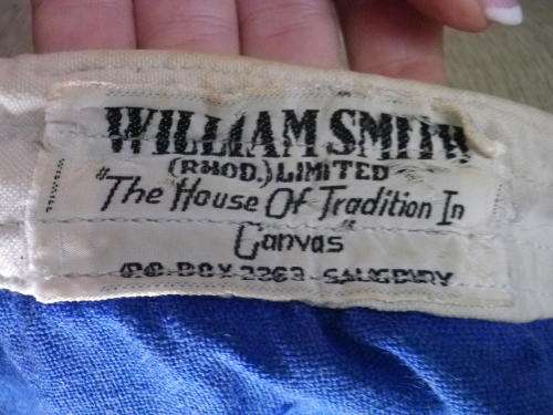 RHODESIA - BSAP FLAG - MADE WILLIAM SMITH - SIZE 180cm X 95 cm - SEE BELOW  (507)