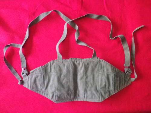 RHODESIAN BUSH WAR - CHINESE AK CHEST WEBBING - AS USED SAS, SELOUS SCOUTS, GOOD CONDITION   (577)