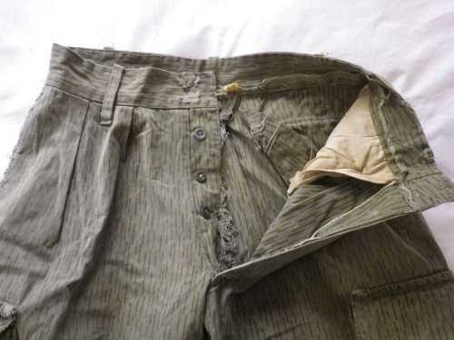 RHODESIAN WAR PICKUP - EX ZIPRA EAST GERMAN `RICE FLECK` CAMMO TROUSERS - SEE BELOW   (4999)