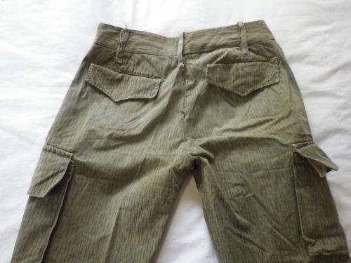 RHODESIAN WAR PICKUP - EX ZIPRA EAST GERMAN `RICE FLECK` CAMMO TROUSERS - SEE BELOW   (4999)