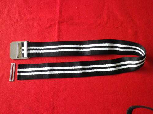 SADF - 32 BATTALION STABLE BELT - MAX LENGTH WHEN ASSEMBLED   97CM / 38`    (2905)