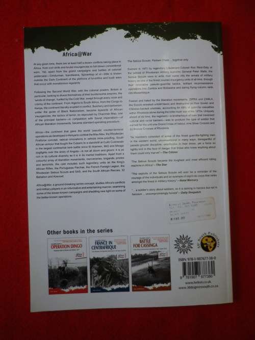 RHODESIA - `SELOUS SCOUTS ` AFRICA@WAR VOL. 4  -BY  PETER BAXTER - SC 64 Pgs              (8143)