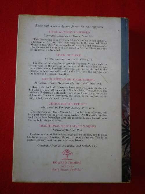 `TRAIL OF THE COPPER KING` BY TV BULPIN - SIGNED - 1ST EDITION 1959 - INSCRIBED - ABOUT BARAGWANATH