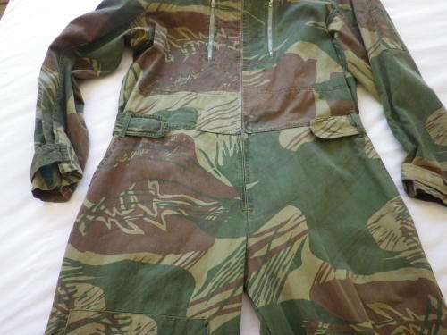 RHODESIAN CAMMO PARA/FIREFORCE JUMP SUIT, AS USED SAS, RLI ETC.  - SCARCE                    (571)