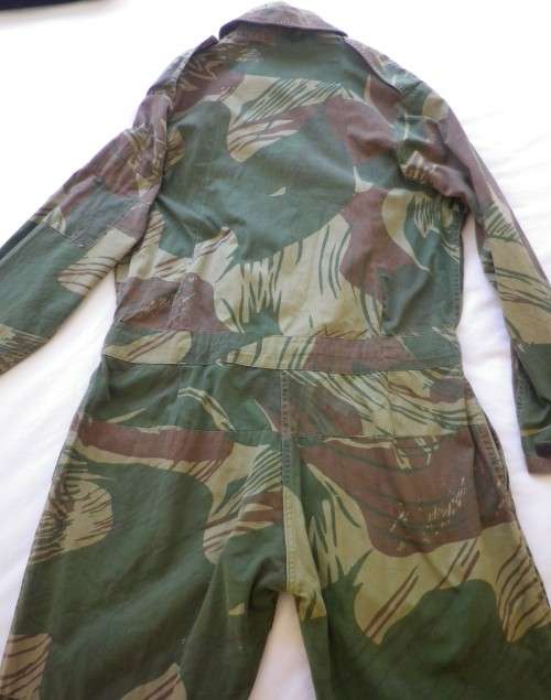 RHODESIAN CAMMO PARA/FIREFORCE JUMP SUIT, AS USED SAS, RLI ETC.  - SCARCE                    (571)