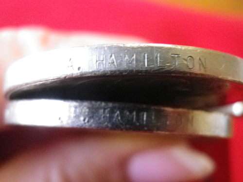 WW2 1939-45 WAR MEDALS TO 13859 A. HAMILTON + 11783 M.J.P HAMILTON - PRESUME RELATIVES (4028)