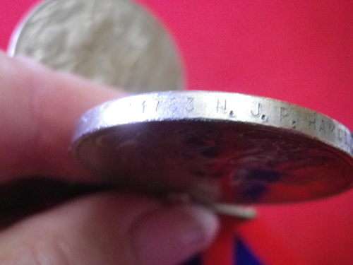 WW2 1939-45 WAR MEDALS TO 13859 A. HAMILTON + 11783 M.J.P HAMILTON - PRESUME RELATIVES (4028)