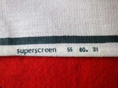 RHODESIAN TEA TOWEL DESIGNED AS $10 NOTE. MADE SUPERSCREEN - SIZE 68 X 42cm - GOOD CONDITION(8190)