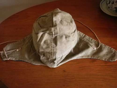 RHODESIAN WAR PICK UP - EX ZIPRA CAP WITH EAR FLAPS - RIM 56CM/22`  MADE ALTONIS HONG KONG (4126)