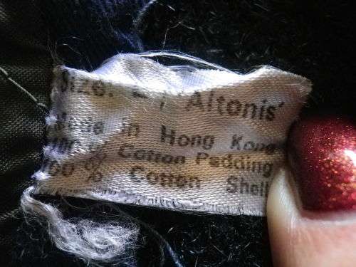 RHODESIAN WAR PICK UP - EX ZIPRA CAP WITH EAR FLAPS - RIM 56CM/22`  MADE ALTONIS HONG KONG (4126)