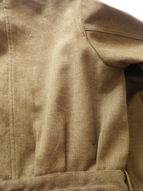 SA UNION FORCES - WW2 ? BATTLE DRESS JACKET SA UNION STAMPED - NOTE CONDITION, MOTHING,FREYING (4112