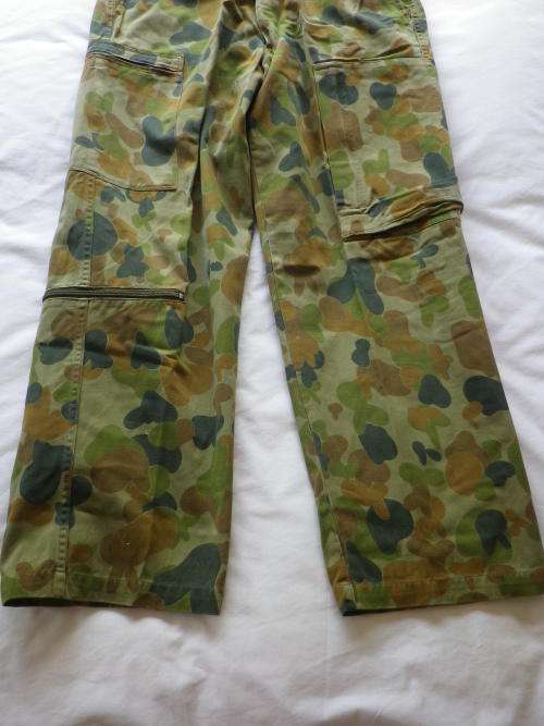AUSTRALIAN ARMY `BUNNY EARS` PATTERN JUNGLE CAMMO SHIRT + TROUSERS     (4125)