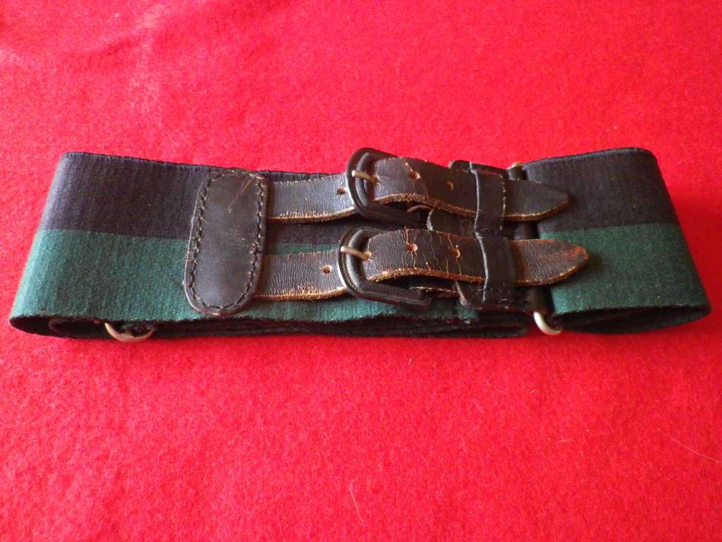 RHODESIAN AFRICAN RIFLES STABLE BELT GOOD CONDITION - MAX LENGTH 107CM / 42` -     (8277)