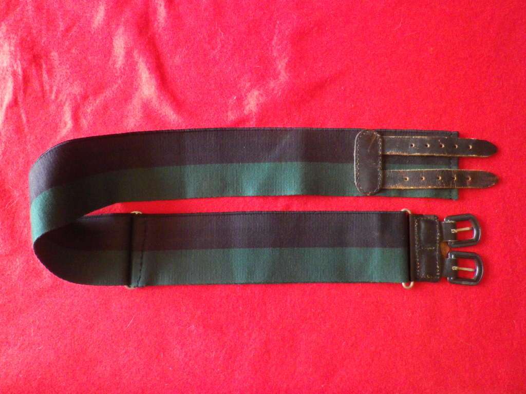 RHODESIAN AFRICAN RIFLES STABLE BELT GOOD CONDITION - MAX LENGTH 107CM / 42` -     (8277)