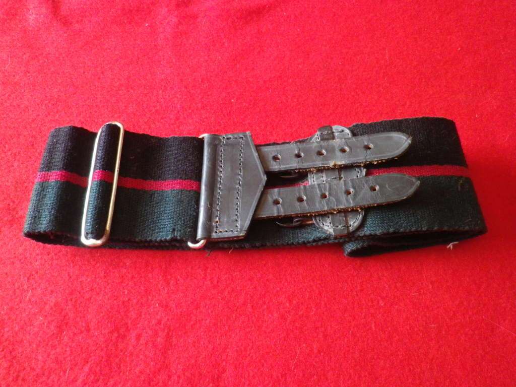 RHODESIA REGT  STABLE BELT  - EARLY WEAVE  - MAX LENGTH 82CM / 32` -     (8275)