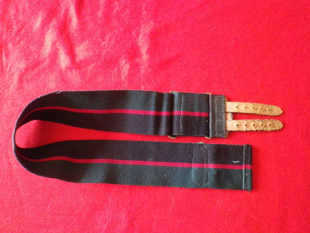 RHODESIA REGT  STABLE BELT  - EARLY WEAVE  - MAX LENGTH 82CM / 32` -     (8275)