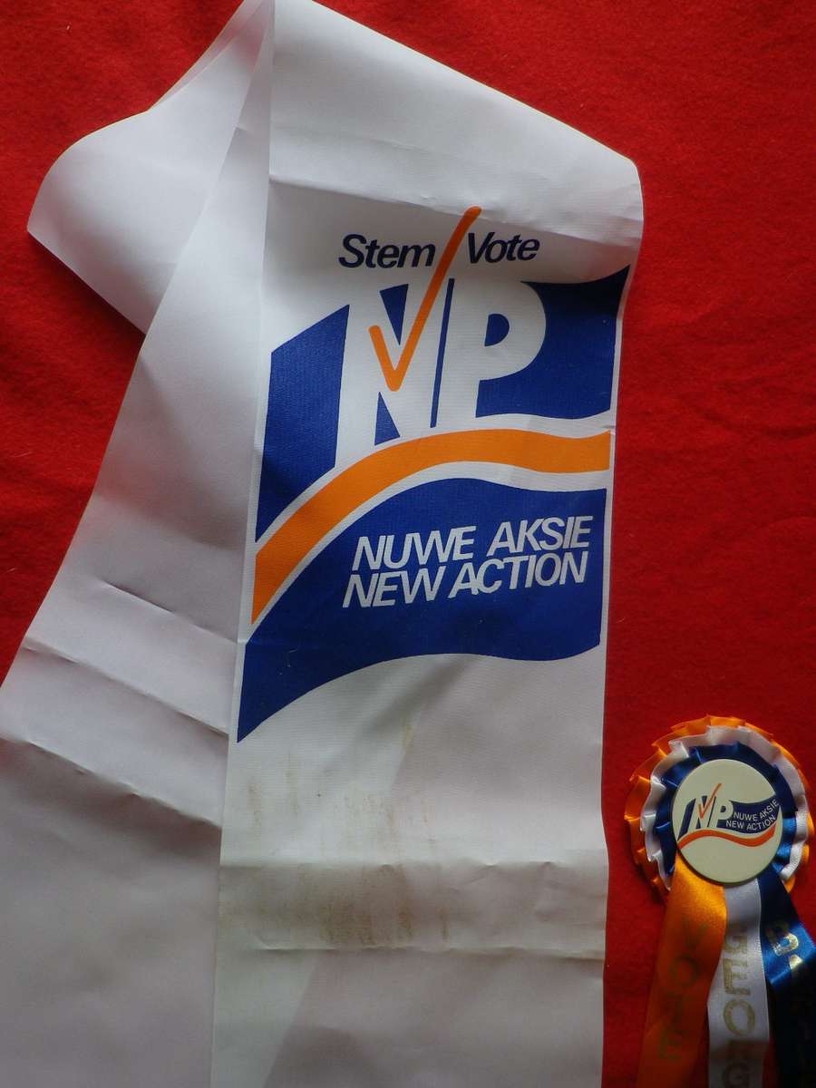 SA POLITICS - LOT NEW NATIONAL PARTY ELECTION EPHEMERA - NAMED TO A CABINET MINISTER  (8357)