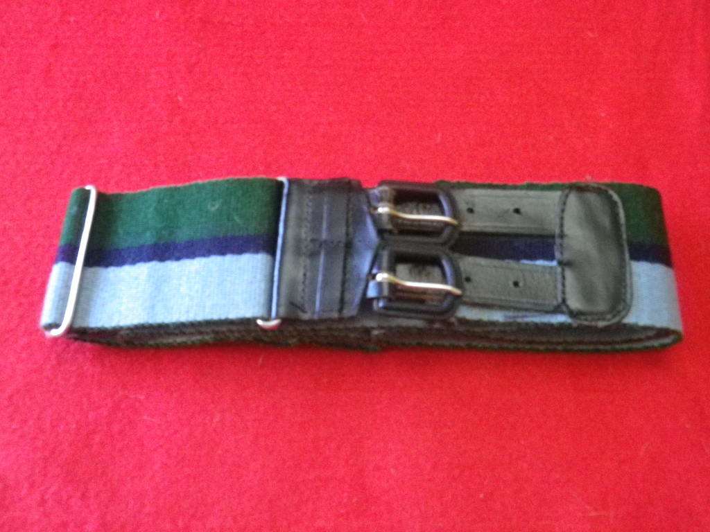 RHODESIA ARMY - SIGNALS CORPS STABLE BELT - UNCOMMON  - MAX LENGTH 102cm/40`  (626)