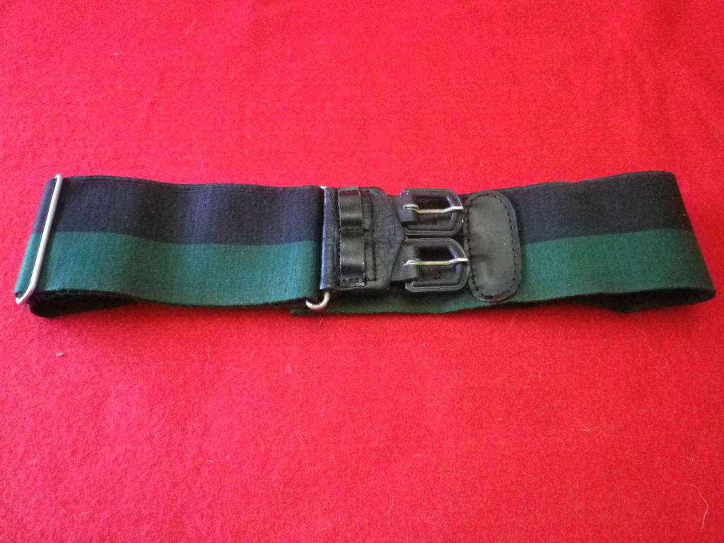 RHODESIAN AFRICAN RIFLES STABLE BELT  - MAX LENGTH  100cm/39`  (627)
