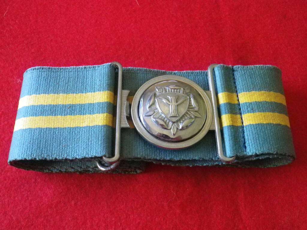 RHODESIAN INTELLIGENCE CORPS. STABLE BELT - STAMPED REUTELER - SIZE M - MAX LENGTH 87cm/34`   (8387)