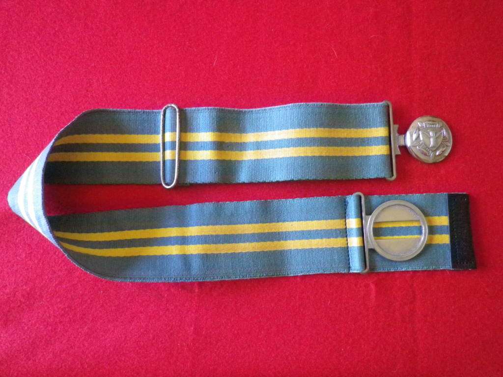 RHODESIAN INTELLIGENCE CORPS. STABLE BELT - STAMPED REUTELER - SIZE M - MAX LENGTH 87cm/34`   (8387)
