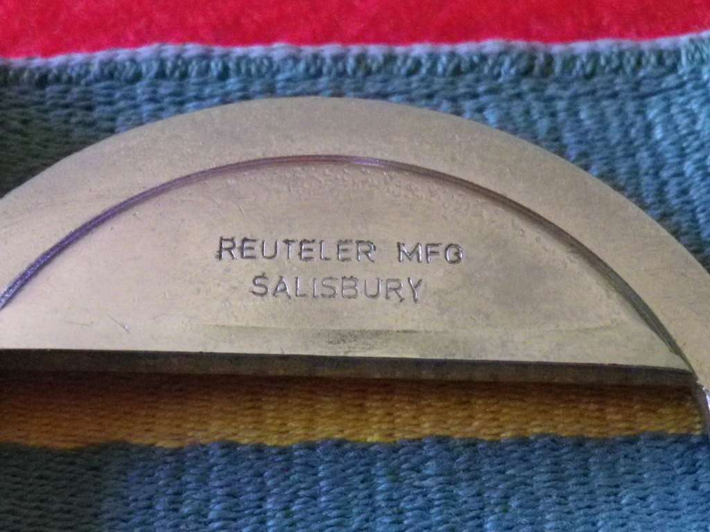 RHODESIAN INTELLIGENCE CORPS. STABLE BELT - STAMPED REUTELER - SIZE M - MAX LENGTH 87cm/34`   (8387)