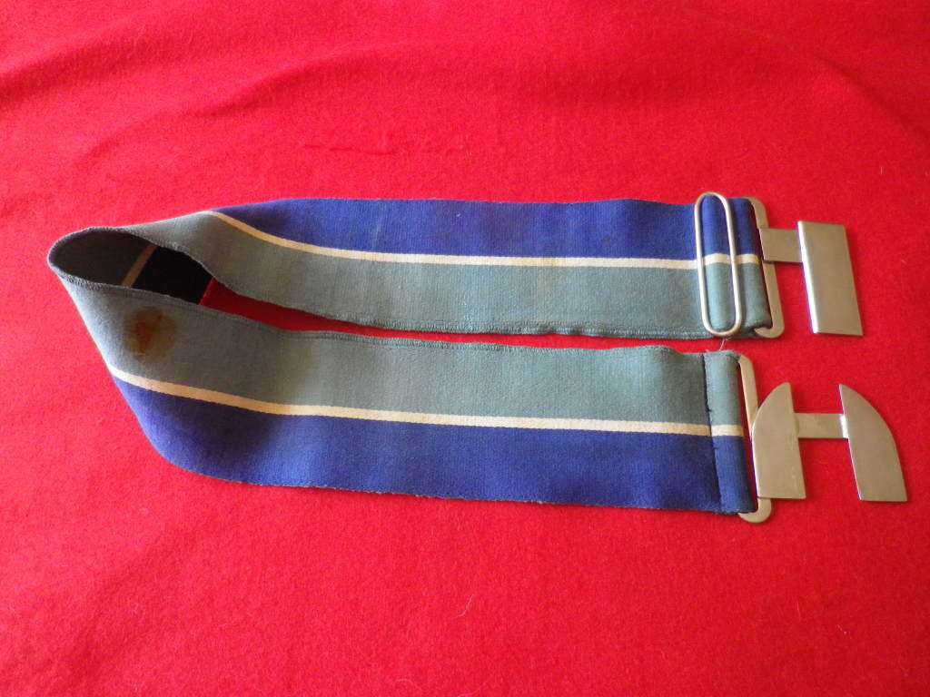 RHODESIAN ARMY- PSYOPS / POU STABLE BELT  - MAX LENGTH 79cm/31` - SOME STAINS-     SCARCE (8391)