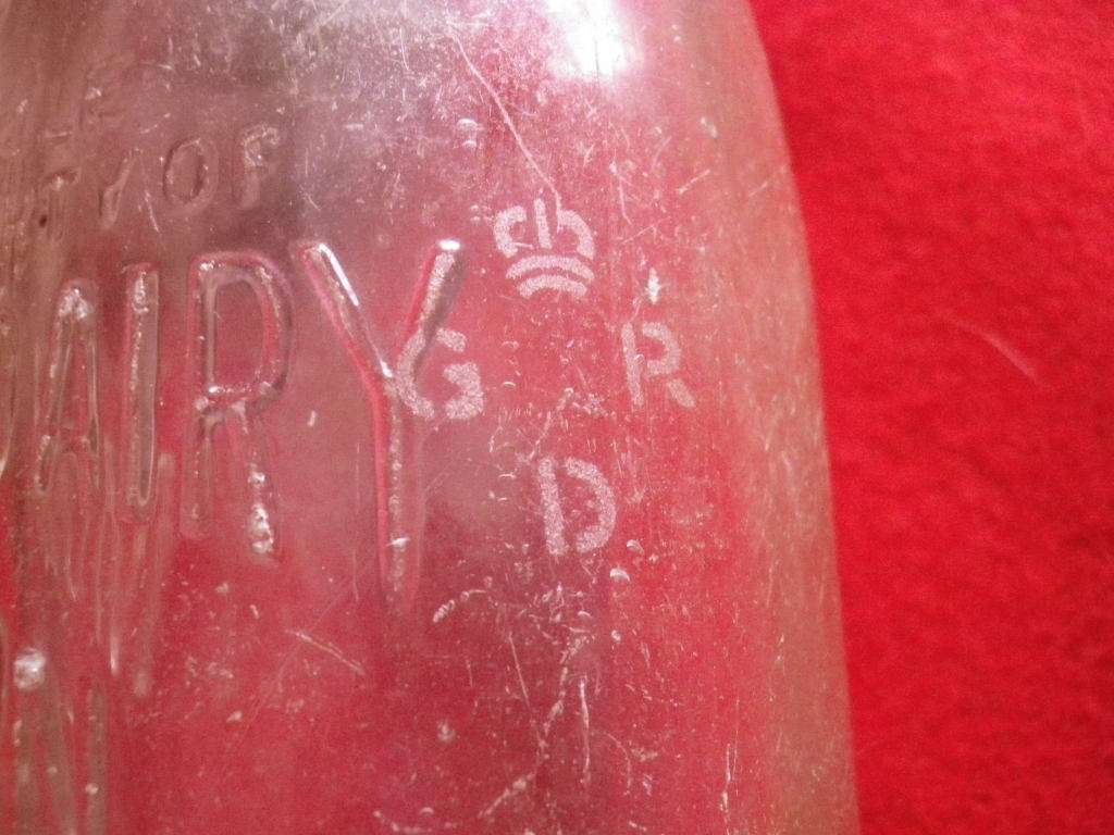 MODEL DAIRY DURBAN,  3 X OLD MILK BOTTLES 2X HALF PINT+ 1 PINT - HAS IMPERIAL STAMPS (8444)