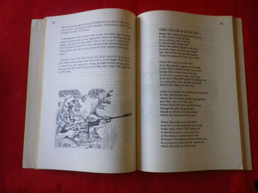 `THE STORY OF TROOPIE SONGS & THE RHODESIAN BUSH WAR` BY JOHN EDMOND - SOFT COVER       (1065)