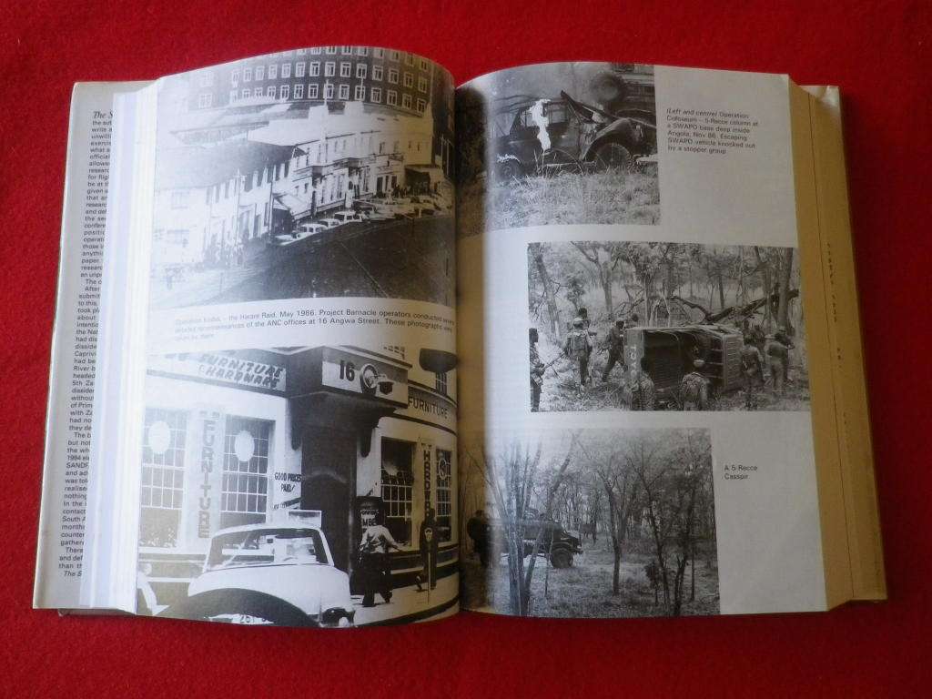 SADF- `THE SILENT WAR - SA RECCE OPERATIONS 1969-94` - PETER STIFF - SIGNATURE INSERTED HC+ DW(1061)