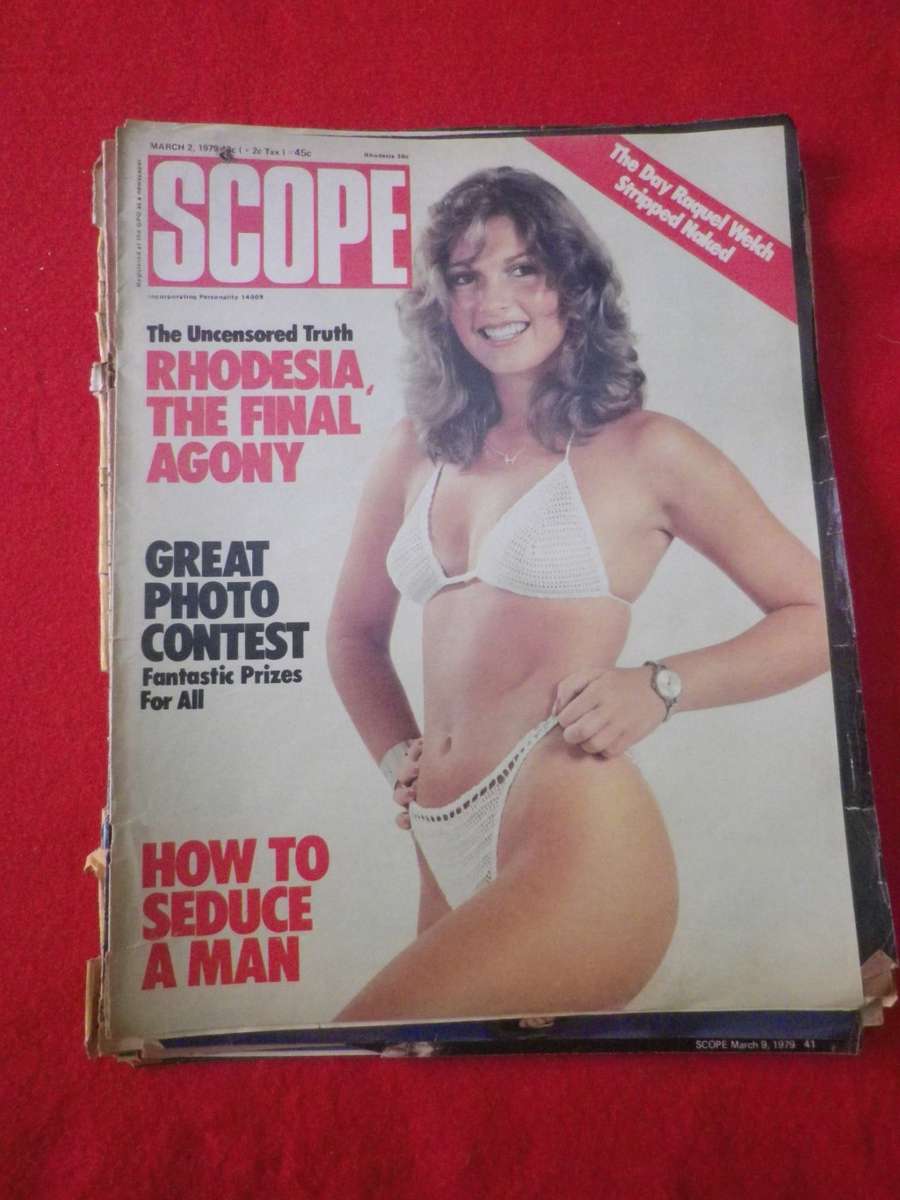 `RHODESIA WAR` - 10 X SCOPE ARTICLES / SUPPLEMENTS - CONDITION ISSUES 1978/79          (1054)