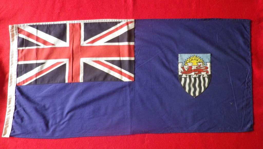 RHODESIAN - 4 X PERIOD HALF SIZED REPLICA FLAGS - SINGLE SIDED -  READ BELOW        (8591)