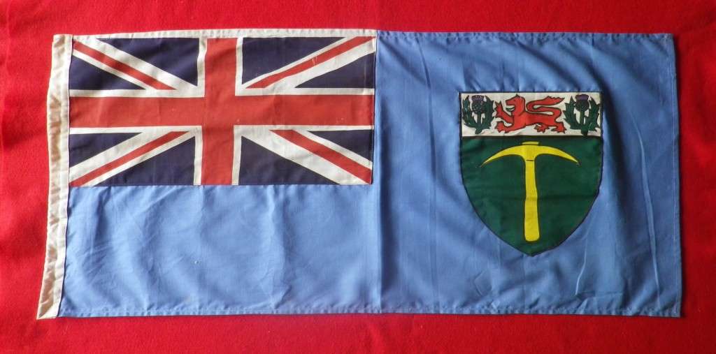 RHODESIAN - 4 X PERIOD HALF SIZED REPLICA FLAGS - SINGLE SIDED -  READ BELOW        (8591)