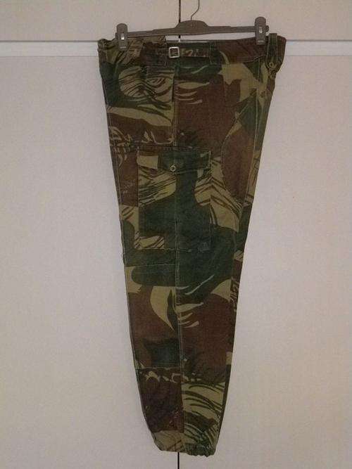 RHODESIA - RHODESIAN ARMY CAMOUFLAGE COMBAT TROUSERS