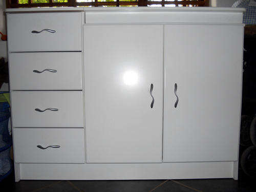 Compactum with four drawers, baby bath & changing station