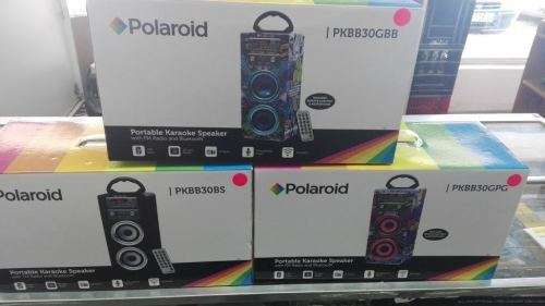 Polaroid Portable Karaoke Speaker with FM Radio & Bluetooth