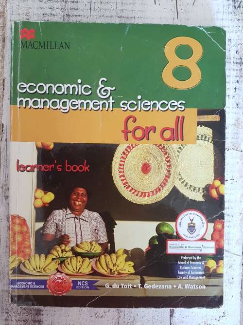 Macmillan Economic & Management Sciences text book for grade 8