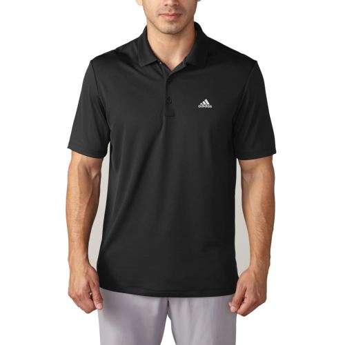 Men's Black Adidas Golf Shirt / Size: Large