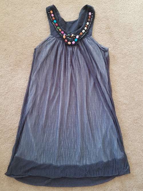 Gorgeous Top with Beading Detail around Neckline