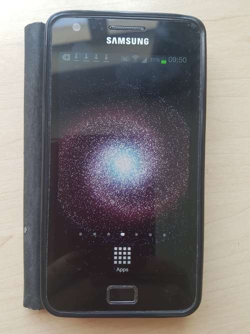 Samsung S2 comes with cover