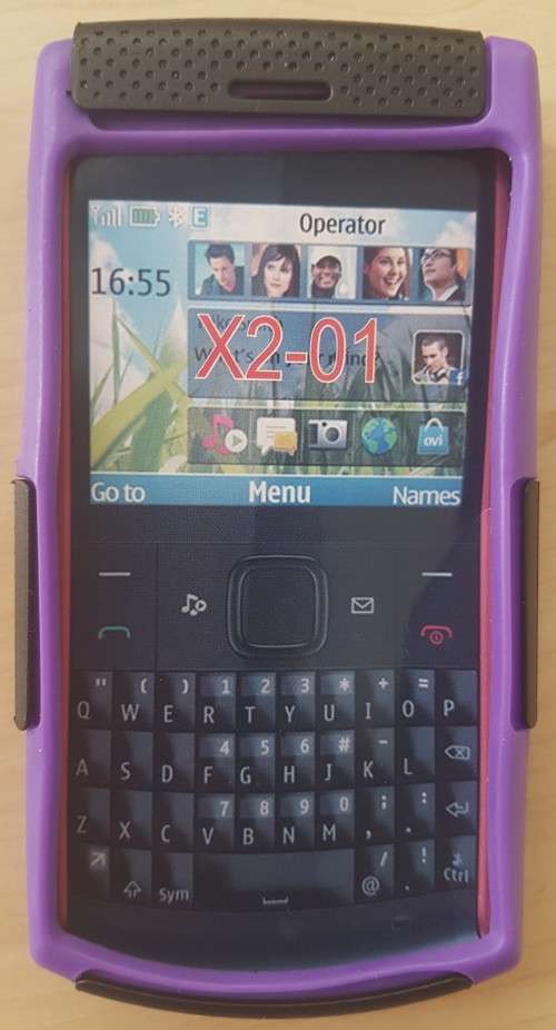 Nokia X2-01 Cell Phone Pouch / Colour: Purple