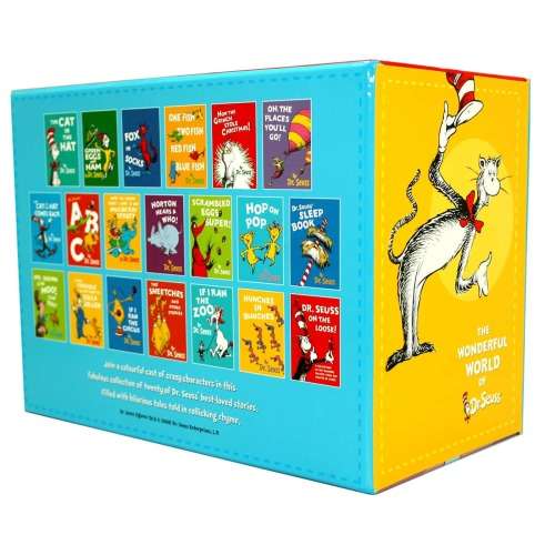 The Wonderful World of Dr. Seuss 20 Reading Books Collection Gift Box Set